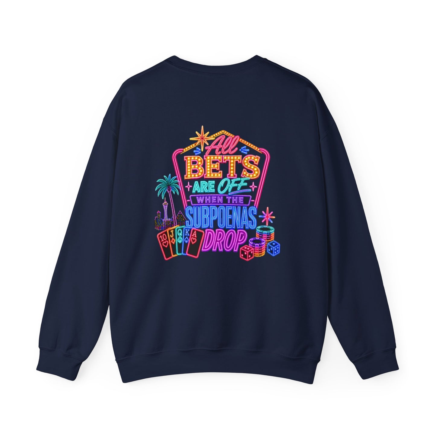 Sweatshirt — 'All Bets Are Off' Crime Con 26'