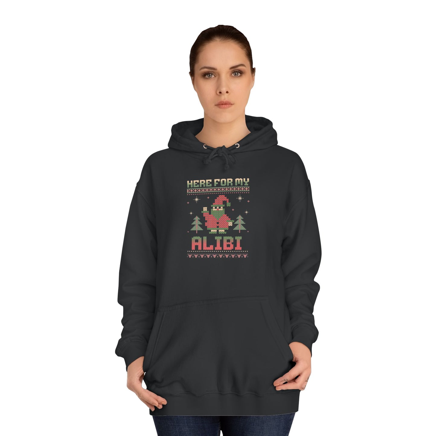 Christmas Alibi Hoodie for Unisex