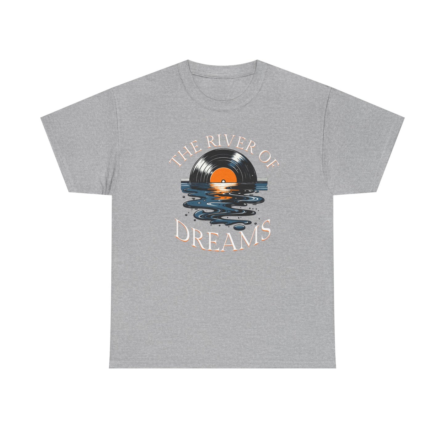 Unisex Heavy Cotton Lyrics Tee River of Dreams- New 2025