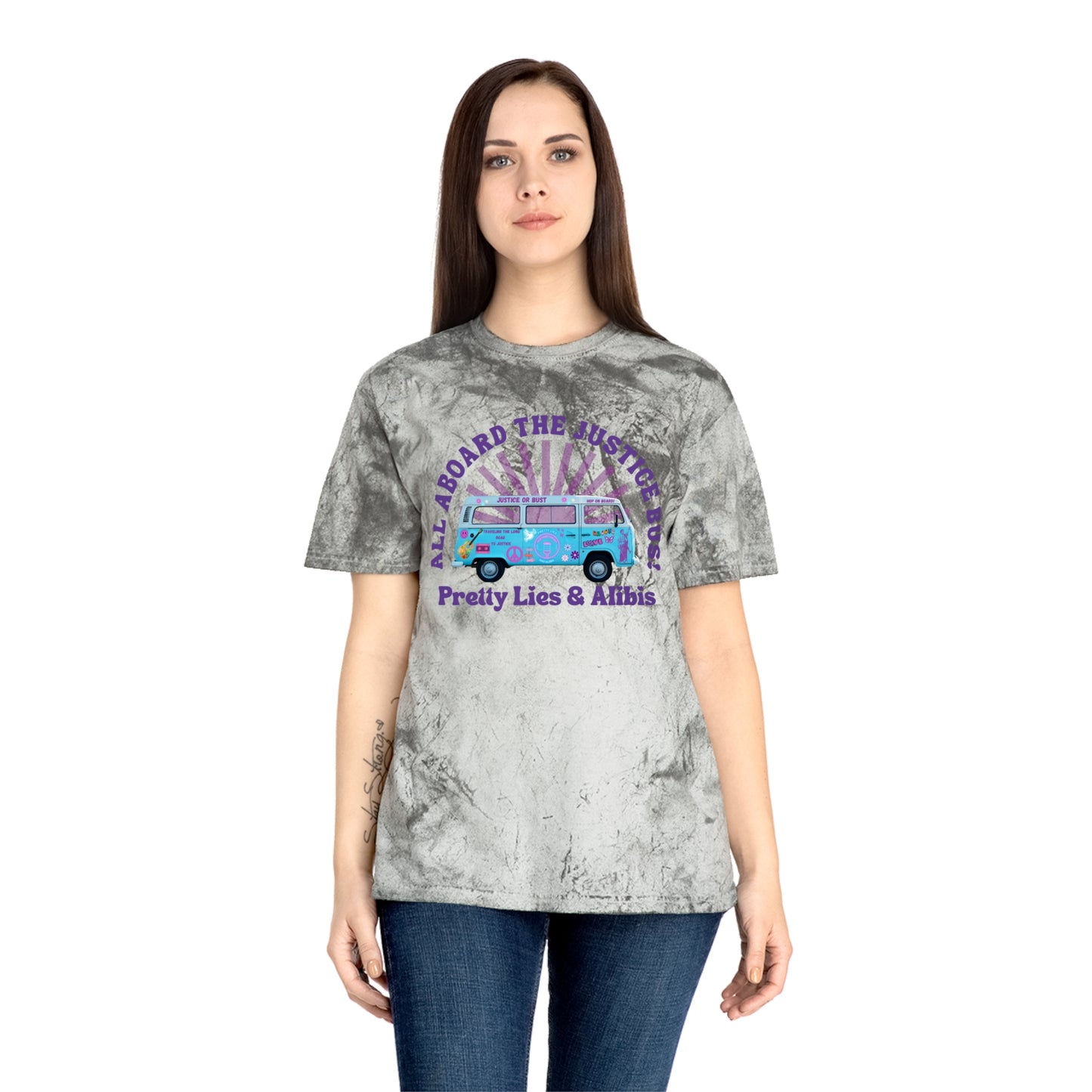 Justice Bus Unisex Color Blast T-Shirt