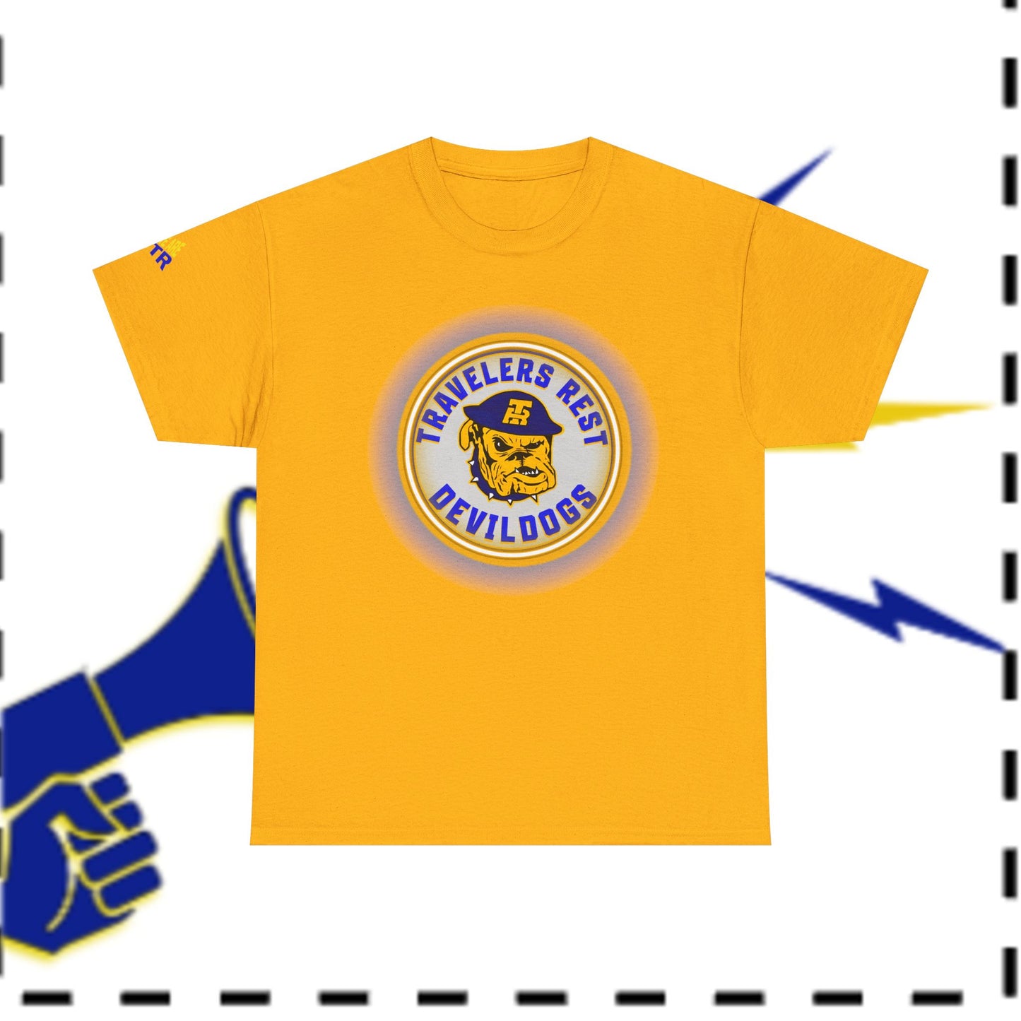 TRHS School Spirit Glow Shirt - GO DEVILDOGS