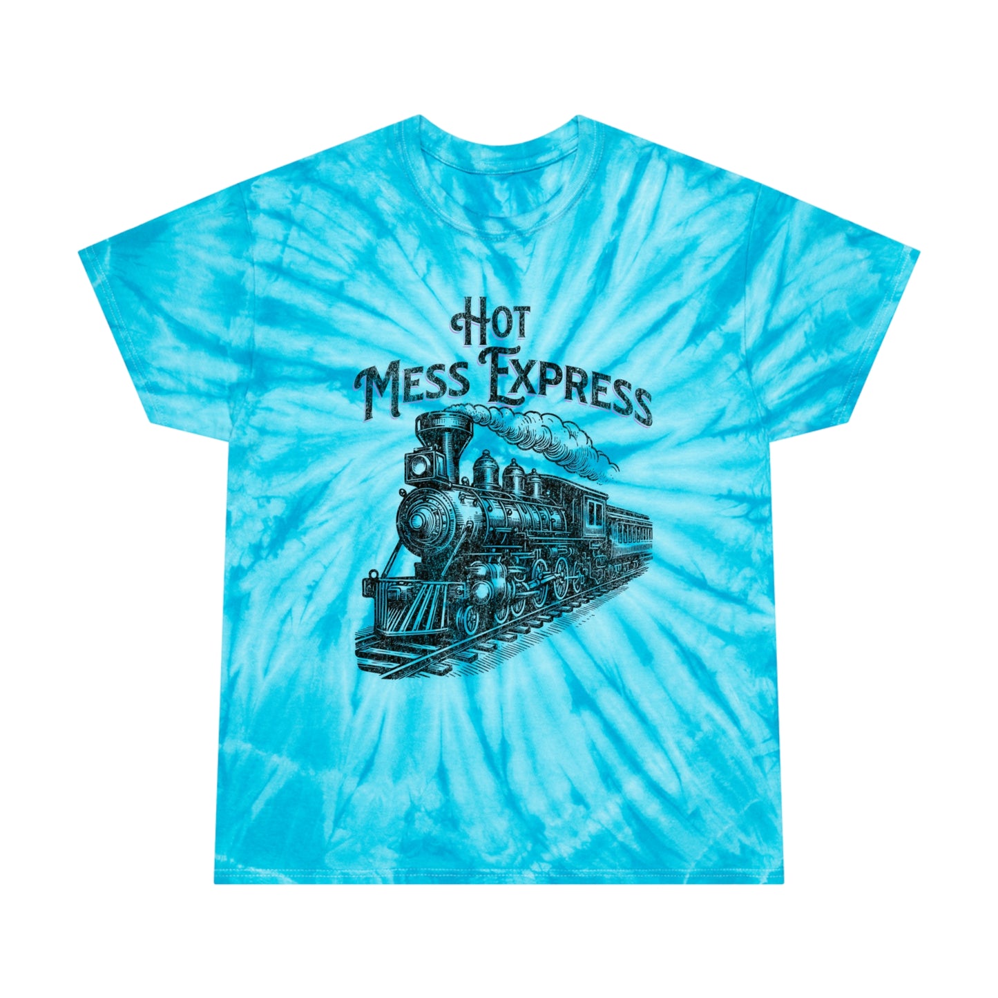 Hot Mess Express Tie-Dye Tee, Cyclone