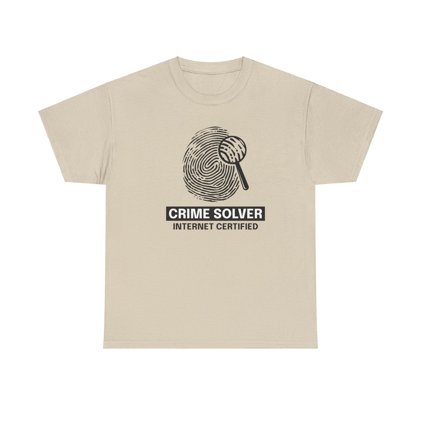 Crime Solver Unisex Heavy Cotton Tee