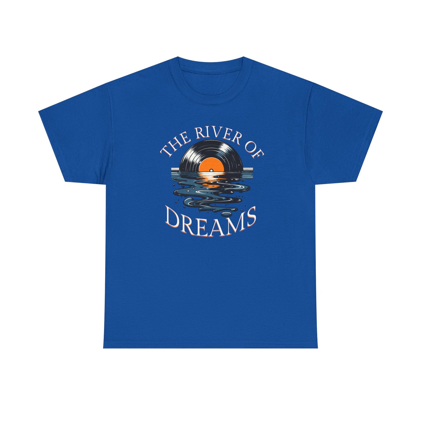Unisex Heavy Cotton Lyrics Tee River of Dreams- New 2025