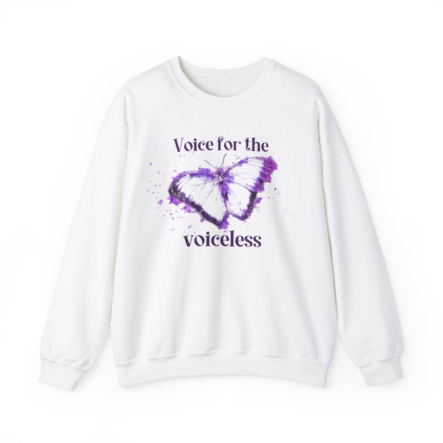 Voice For The Voiceless Unisex Heavy Blend™ Crewneck Sweatshirt