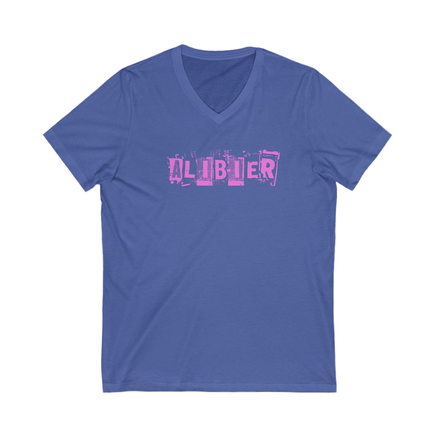 Alibier Unisex Jersey Short Sleeve V-Neck Tee