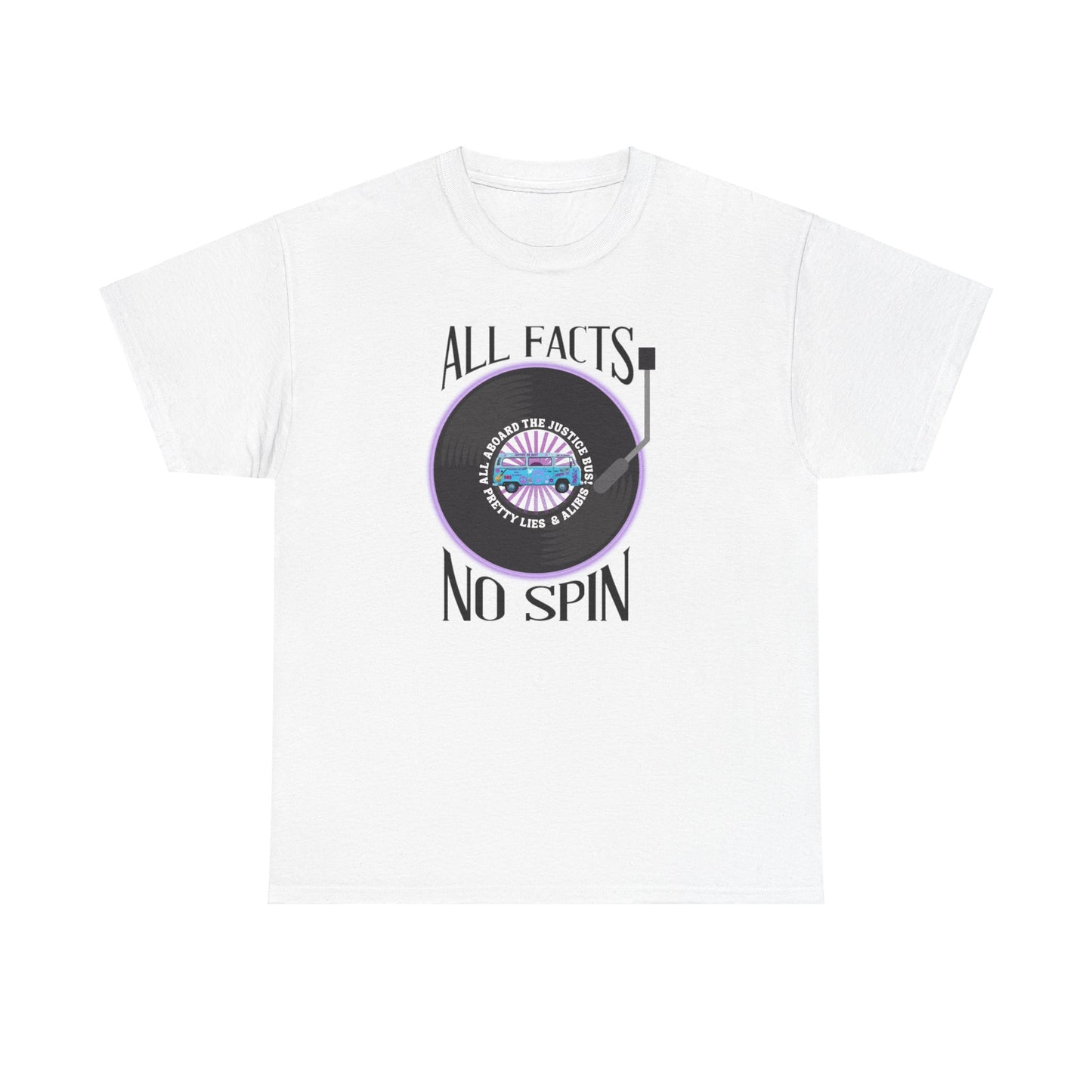 All Facts No Spin Unisex Heavy Cotton Tee