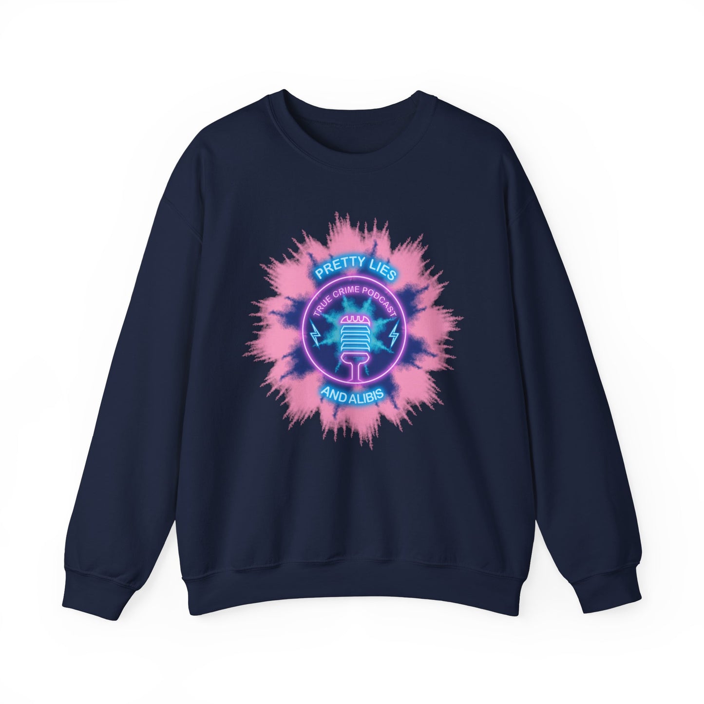 Tie Dye Burst Unisex Heavy Blend™ Crewneck Sweatshirt