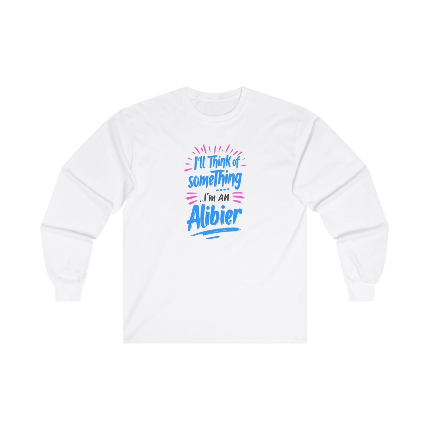 New! I’m an Albier Unisex Ultra Cotton Long Sleeve Tee - Fun Graphic Tee for Creative Minds