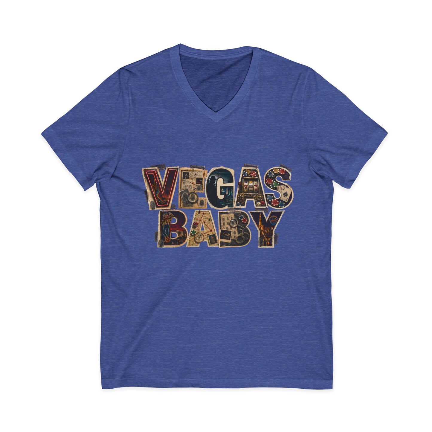 Ransom Vegas Baby V-Neck Tee — Crime Con 26' (No Logo)