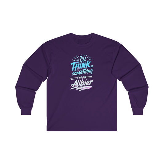 New! I’m an Albier Unisex Ultra Cotton Long Sleeve Tee - Fun Graphic Tee for Creative Minds