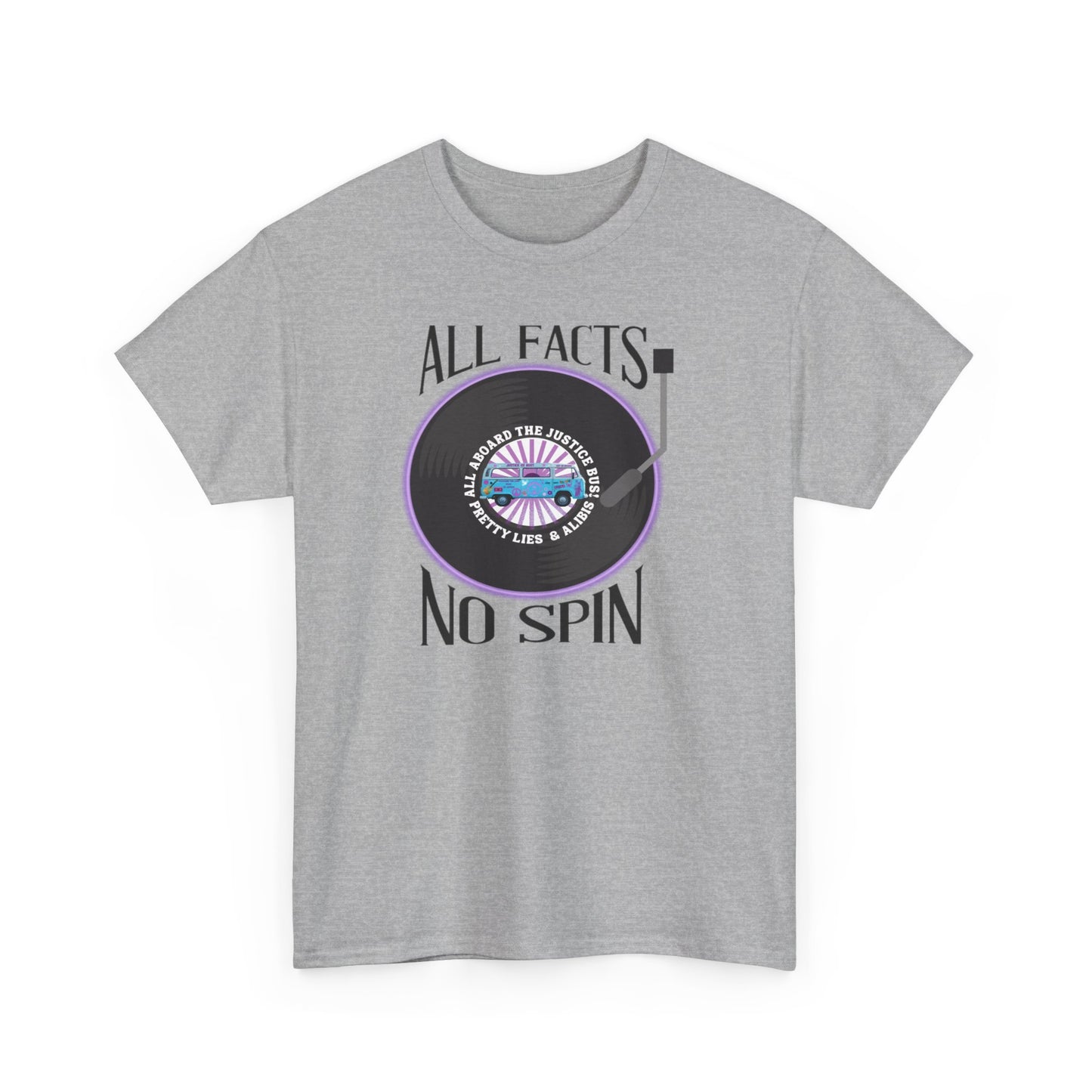 All Facts No Spin Unisex Heavy Cotton Tee