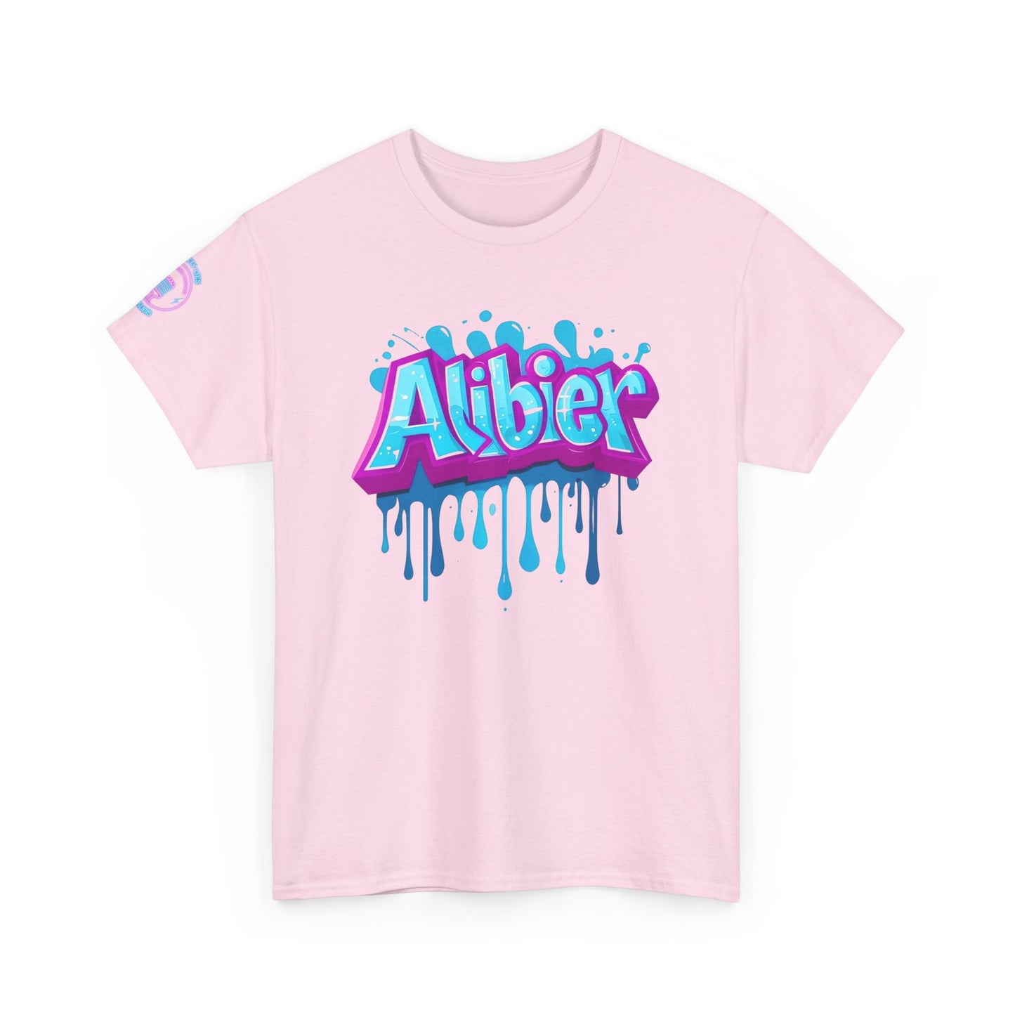 Alibier Graffiti Unisex Heavy Cotton Tee - Urban Style