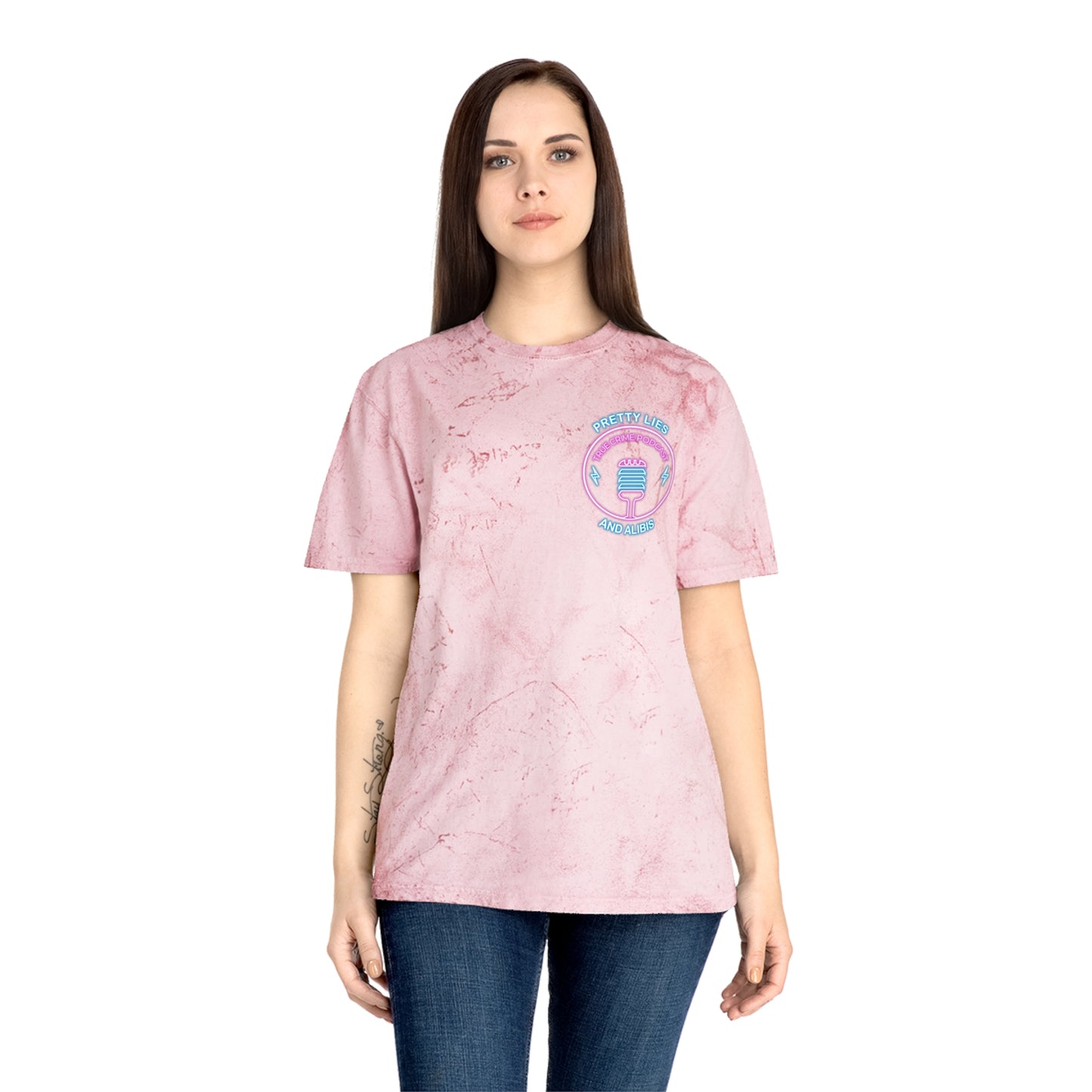 Tie-Dye T-Shirt — "Stack Chips Not Charges" Crime Con 26'