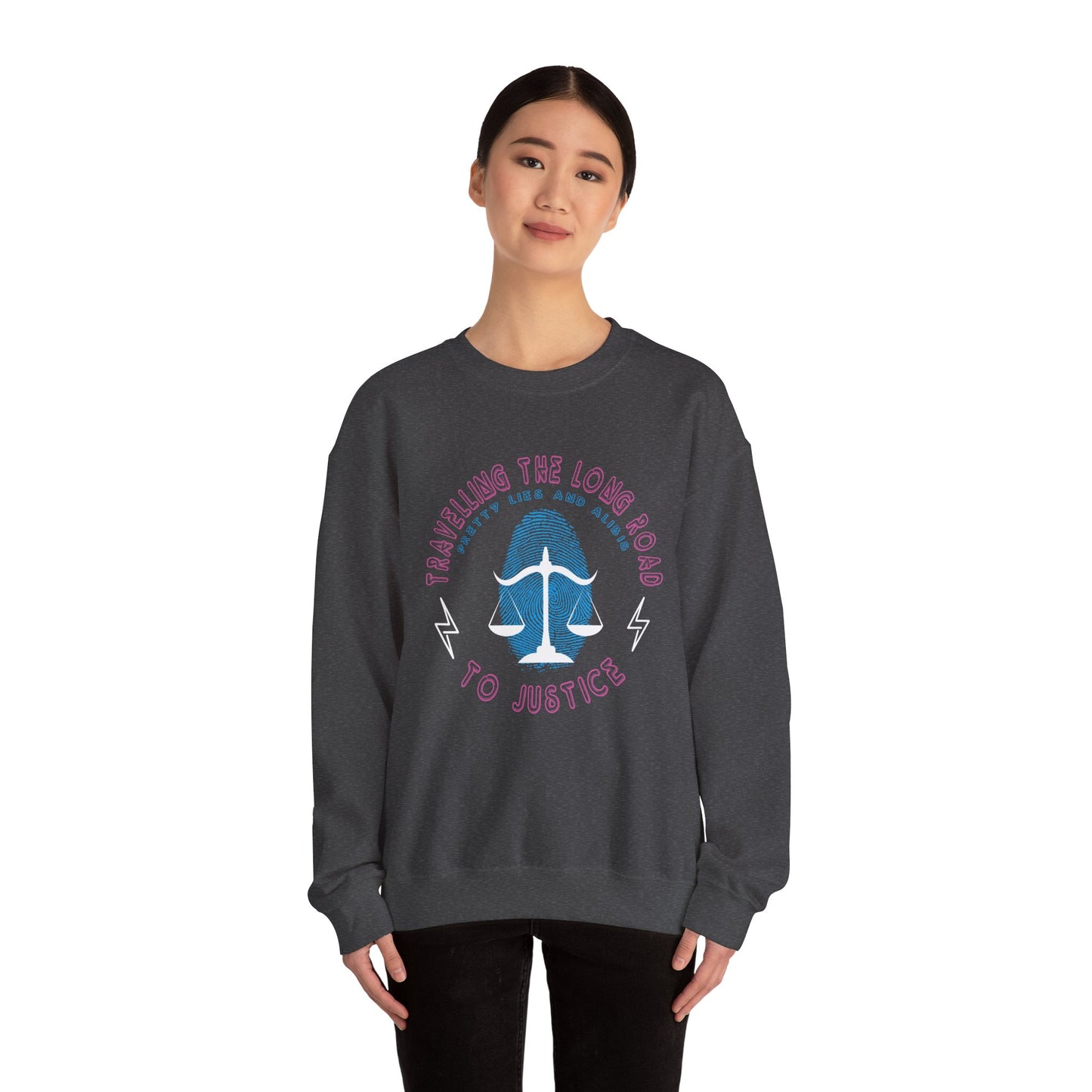 Long Road Unisex Heavy Blend™ Crewneck Sweatshirt