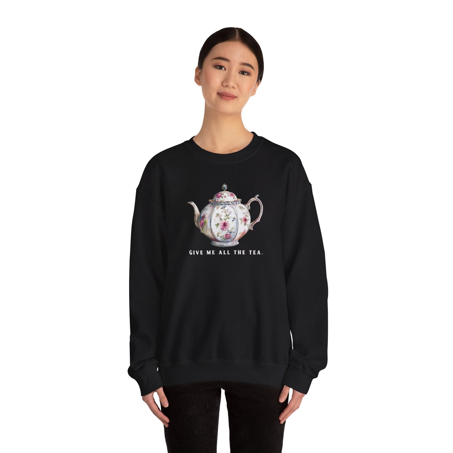 All The Tea Unisex Heavy Blend™ Crewneck Sweatshirt