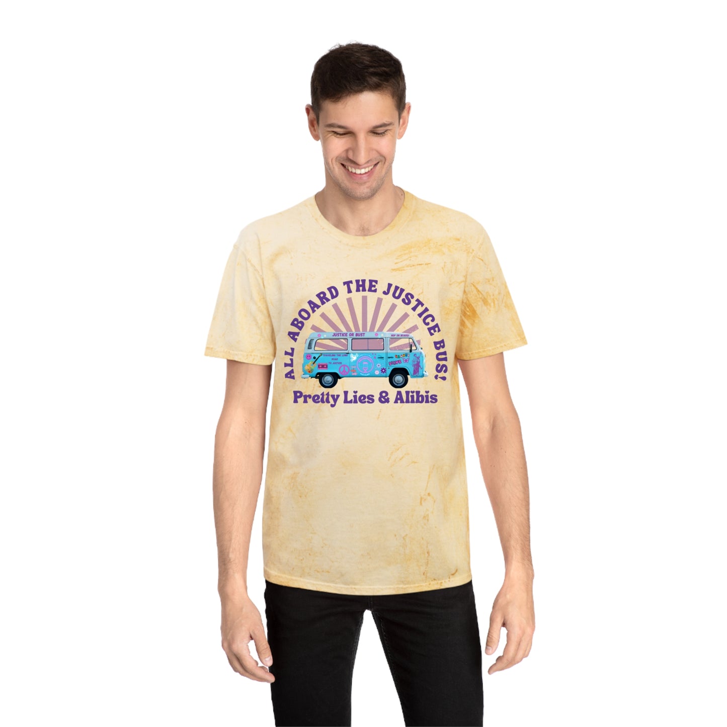 Justice Bus Unisex Color Blast T-Shirt