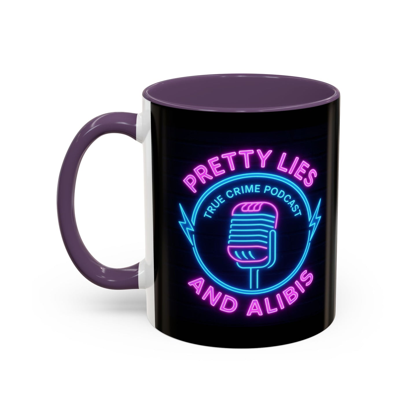 Pretty Lies Neon Coffee Mug - New 2025