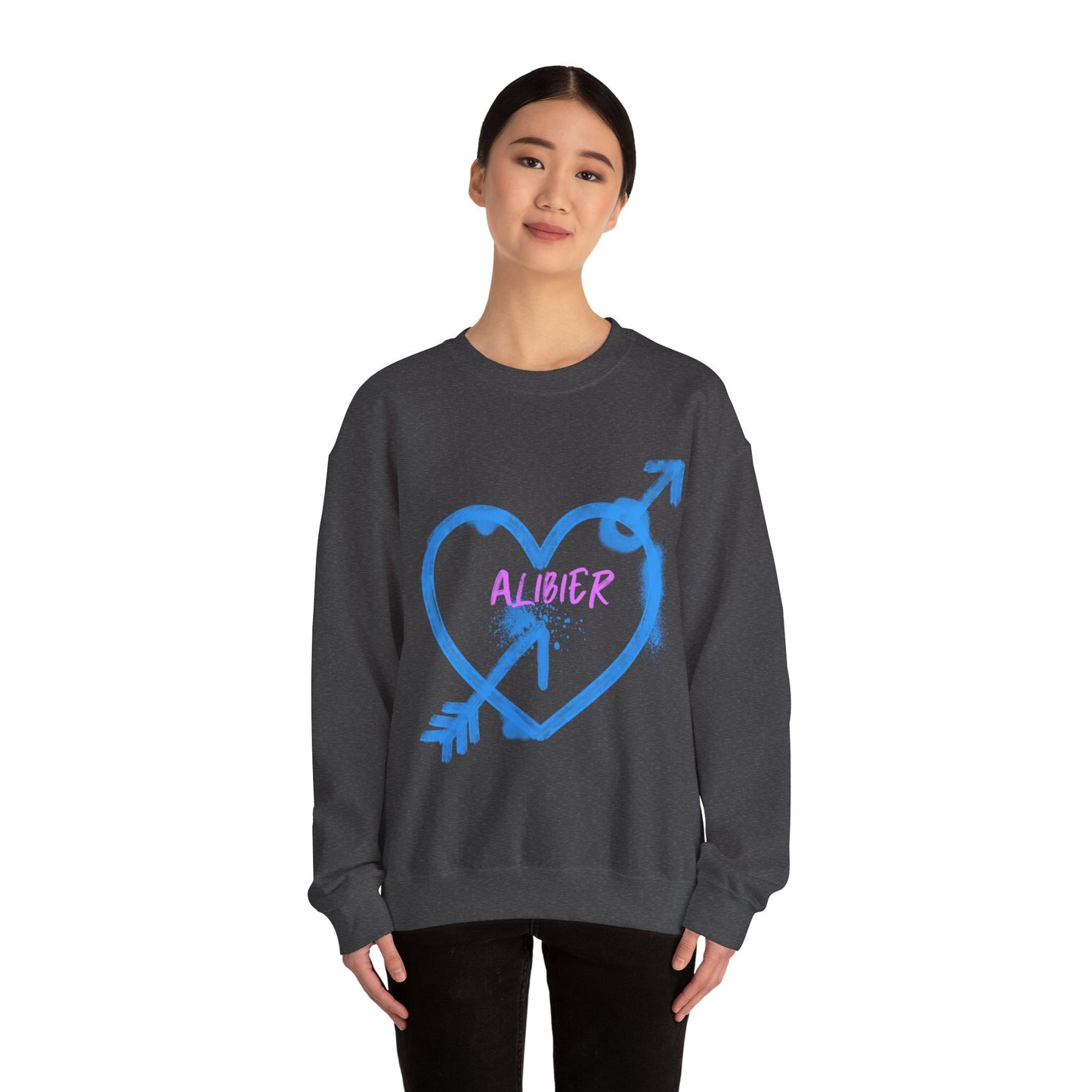 Alibier Graffiti Unisex Heavy Blend™ Crewneck Sweatshirt