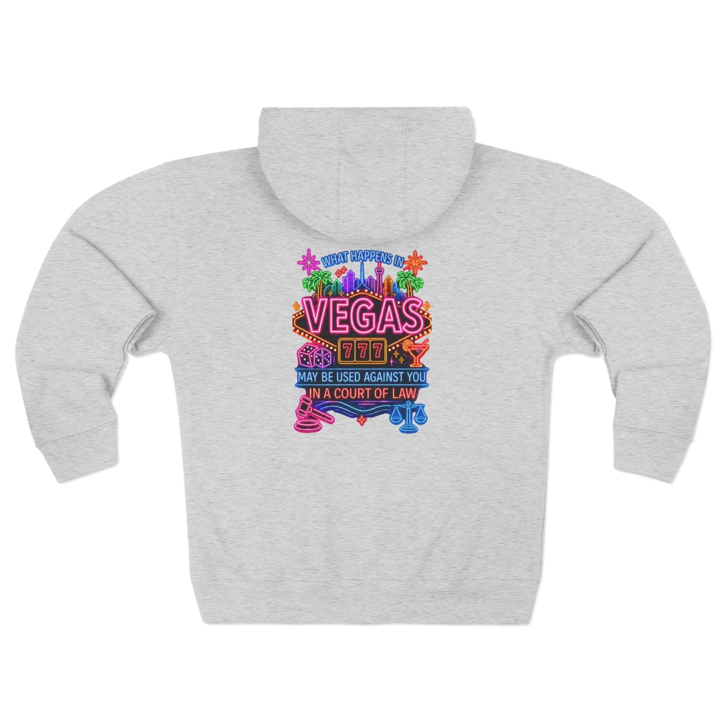 Las Vegas Neon "What Happens In Vegas" Crime Con 26' (Design 2) Hoodie