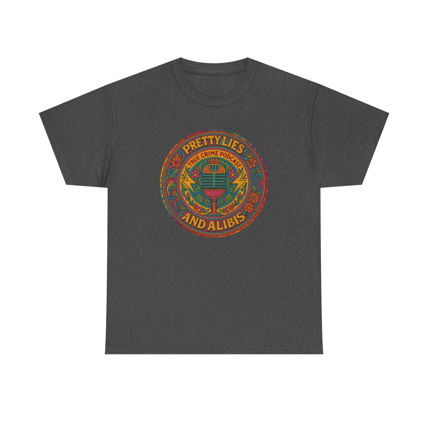 Pretty Lies Hippie Graphic T-Shirt - New 2025