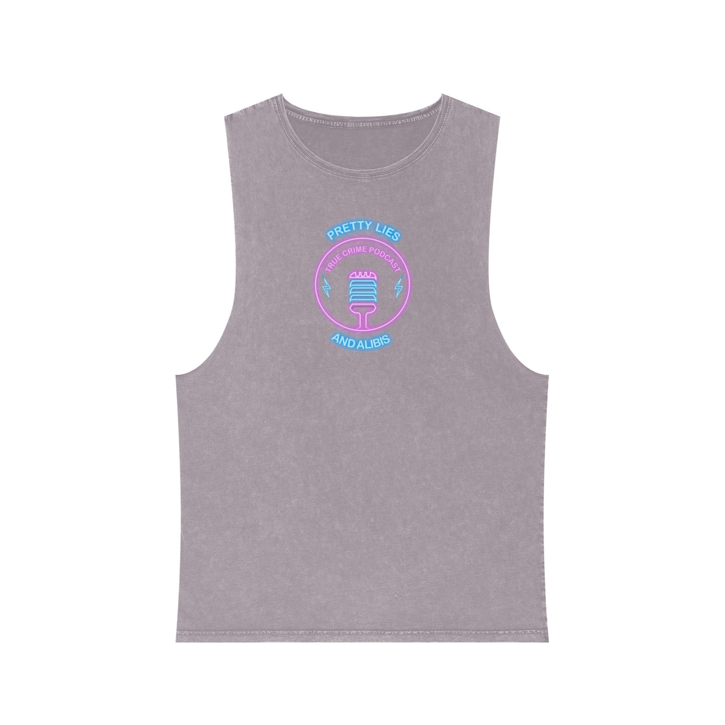 Logo Unisex Stonewash Tank Top