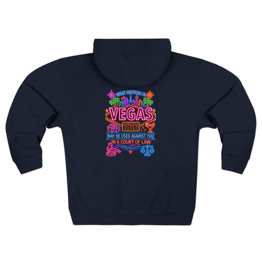 Las Vegas Neon "What Happens In Vegas" Crime Con 26' (Design 2) Hoodie