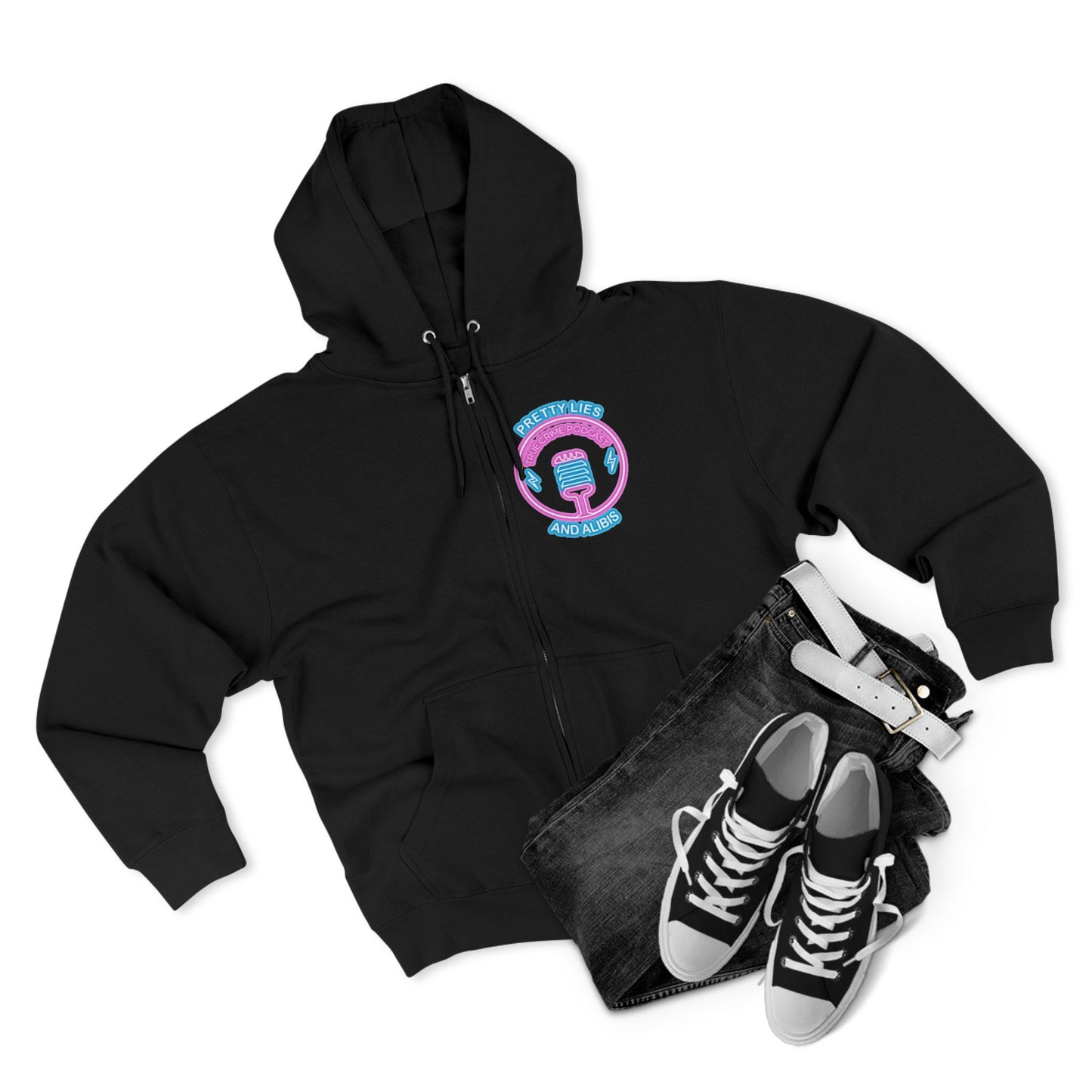 Las Vegas Neon "What Happens In Vegas" Crime Con 26' (Design 2) Hoodie