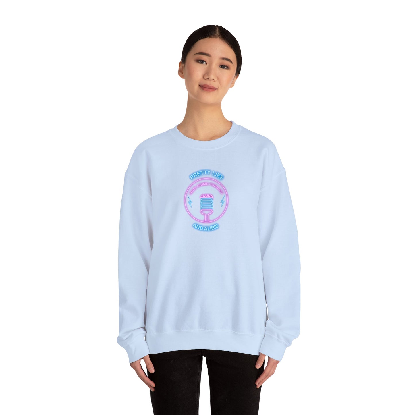 Alibier Vibrant Unisex Crewneck Sweatshirt - 'Creative Vibes' Design