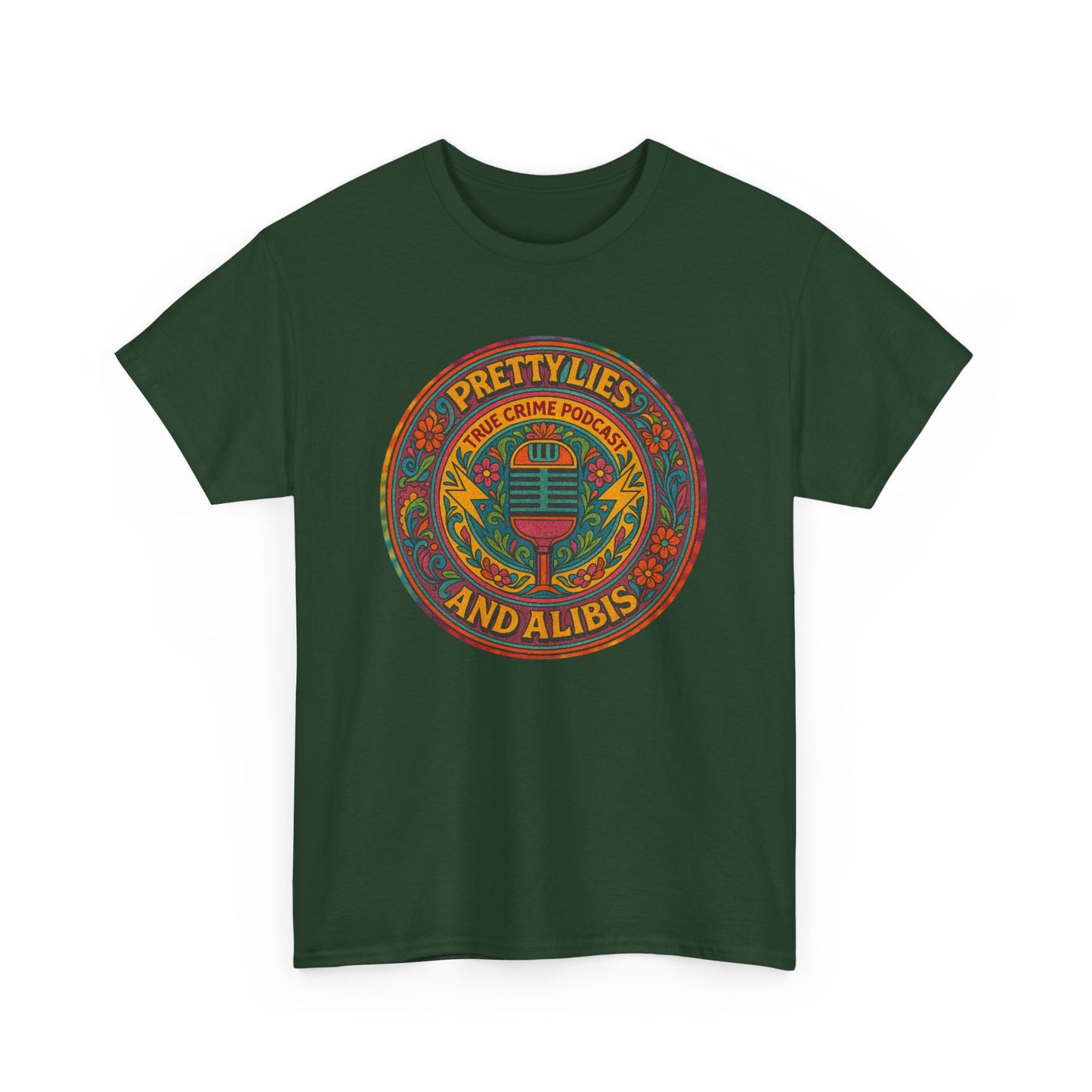 Pretty Lies Hippie Graphic T-Shirt - New 2025