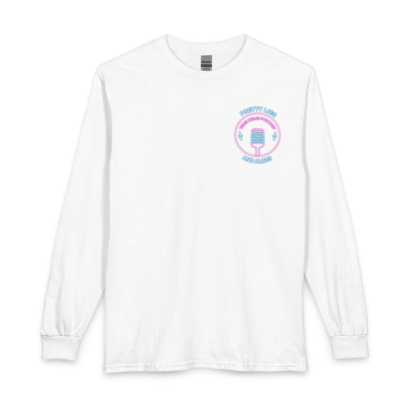 Vegas Neon Retro Long Sleeve Tee — "What Happens In Vegas" Crime Con 26'