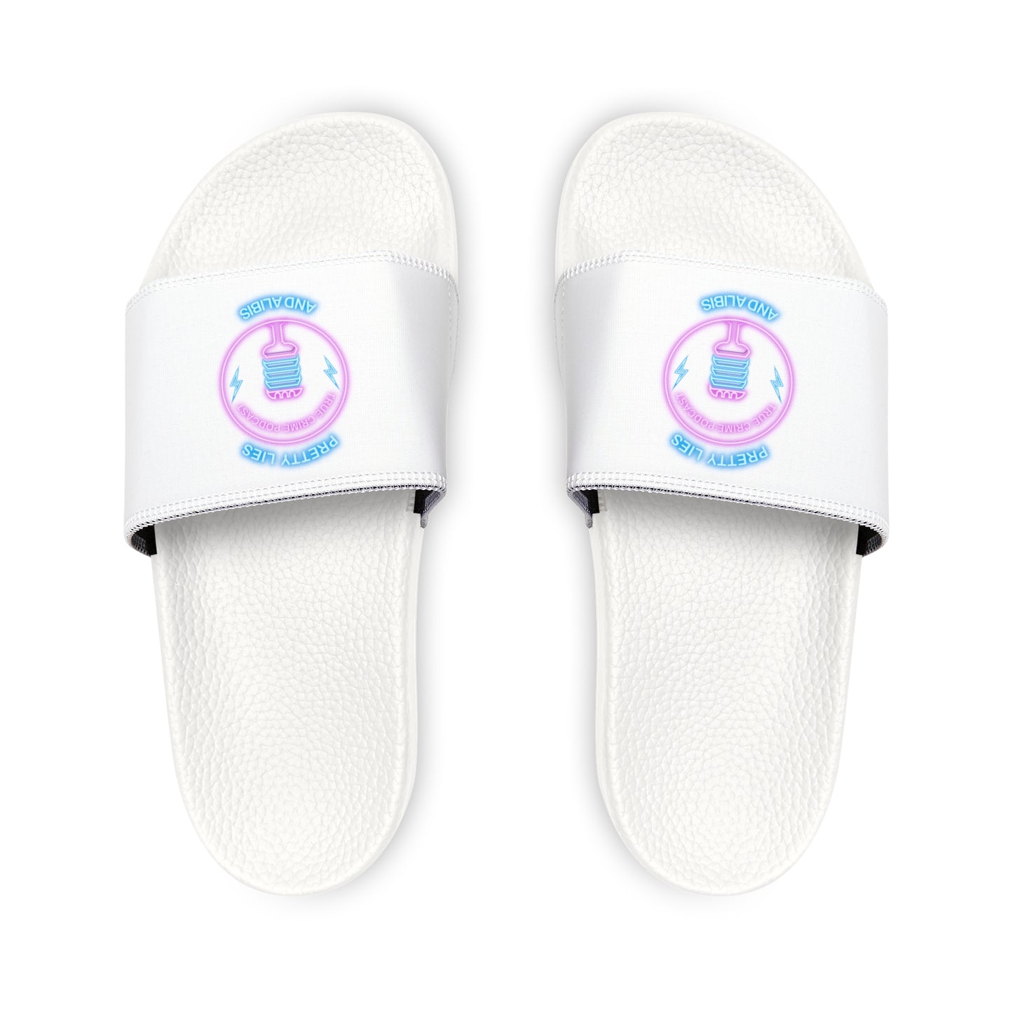 Logo Women's PU Slide Sandals