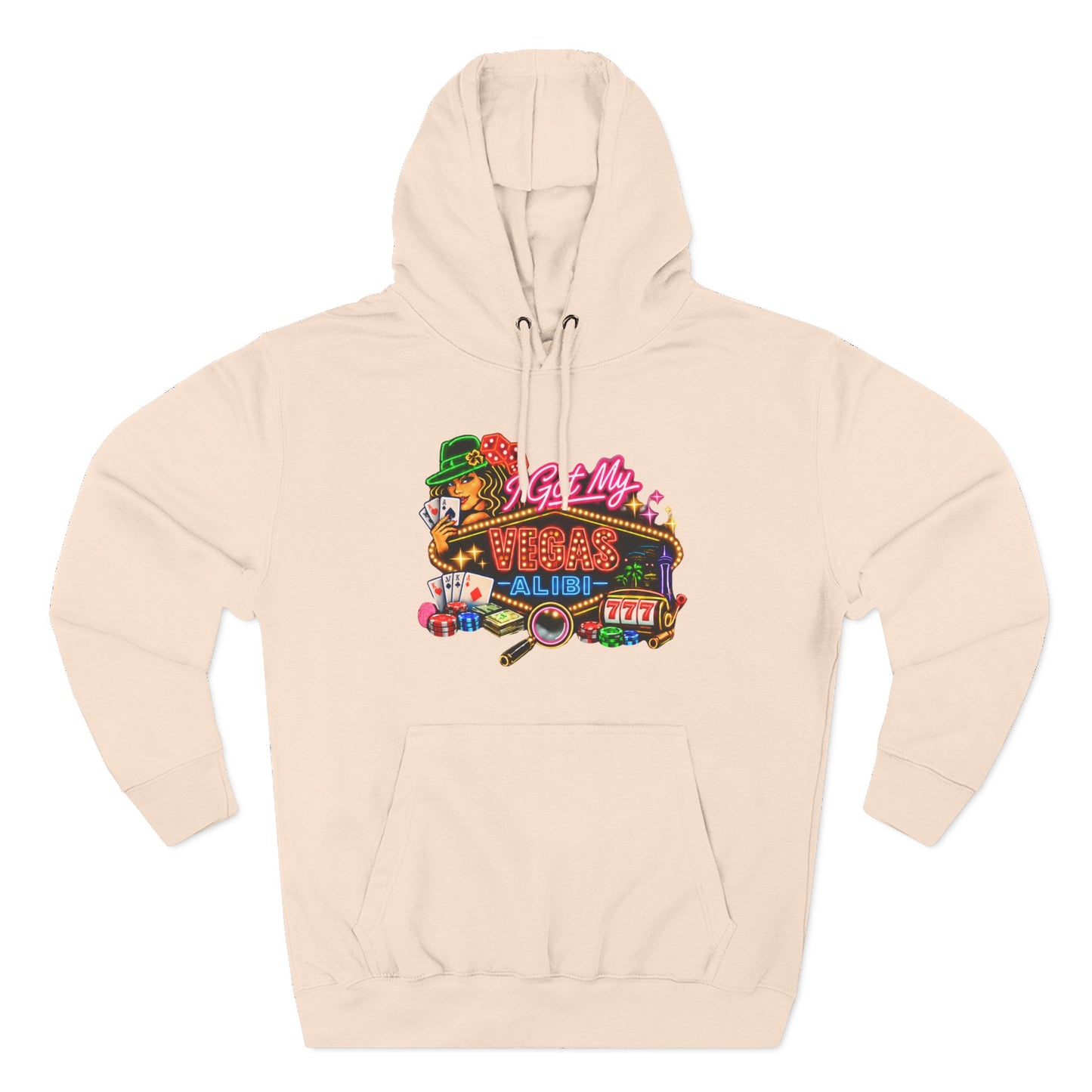 Hoodie — 'I Got My Vegas Alibi' (No Logo)