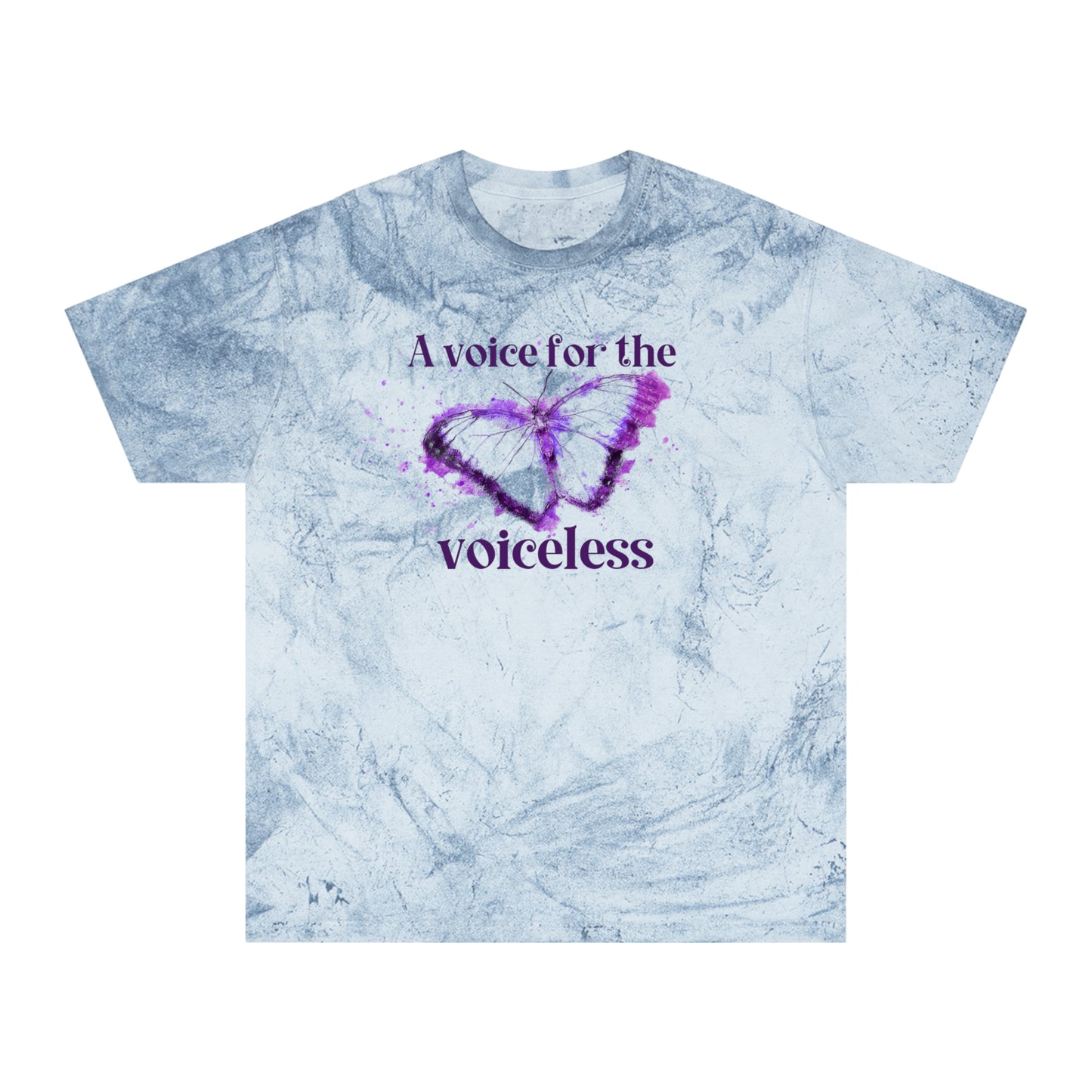 Voice For The Voiceless Unisex Color Blast T-Shirt