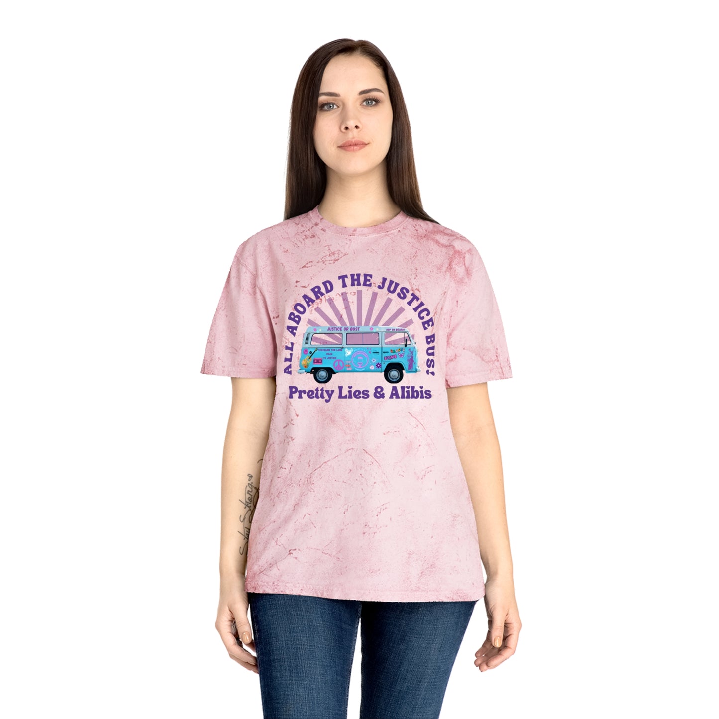 Justice Bus Unisex Color Blast T-Shirt