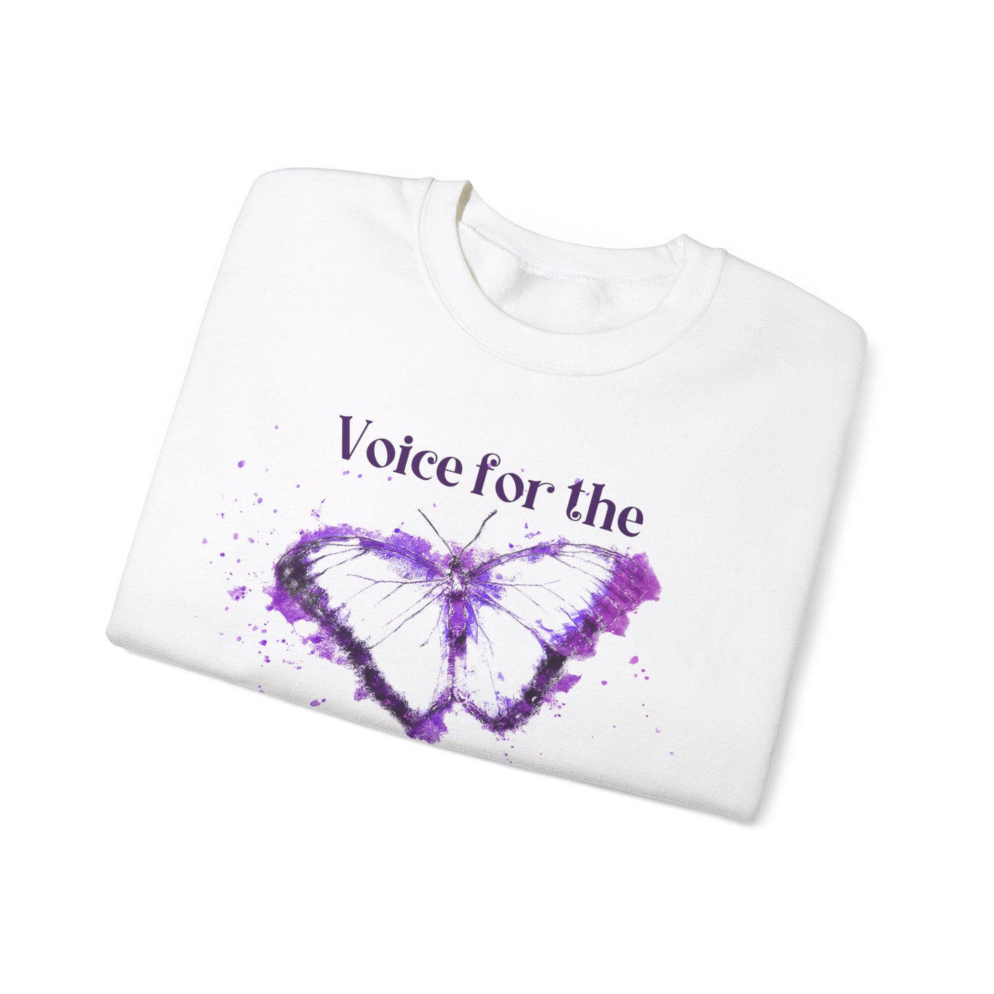 Voice For The Voiceless Unisex Heavy Blend™ Crewneck Sweatshirt