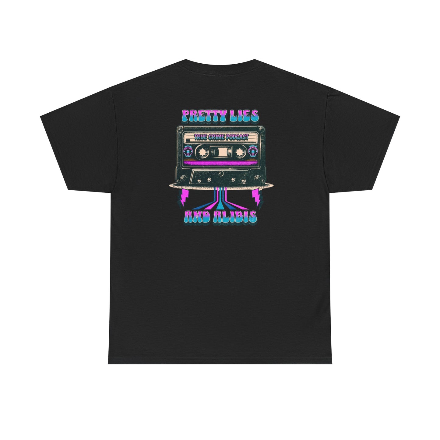 Retro Pretty Lies And Alibis Cassette Tape Shirt - NEW 2025
