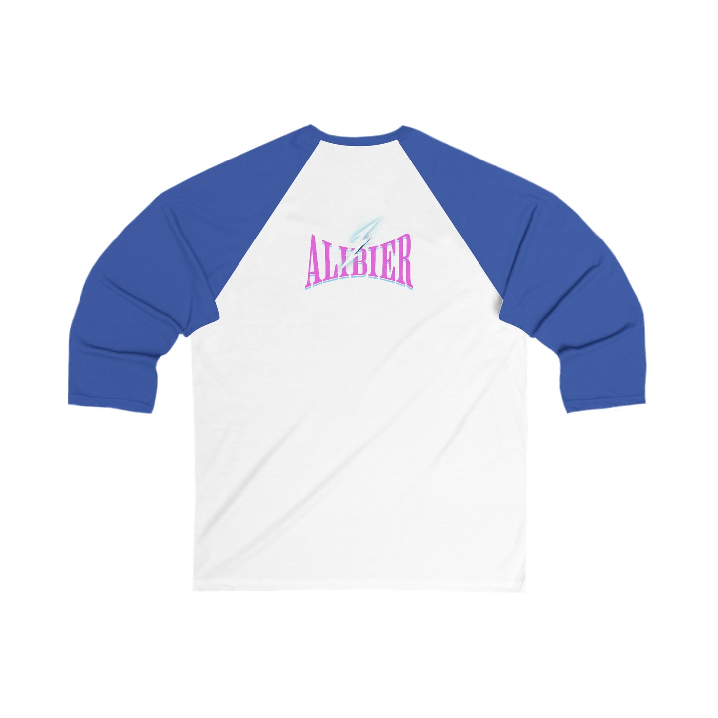 Alibier Unisex 3\4 Sleeve Baseball Tee