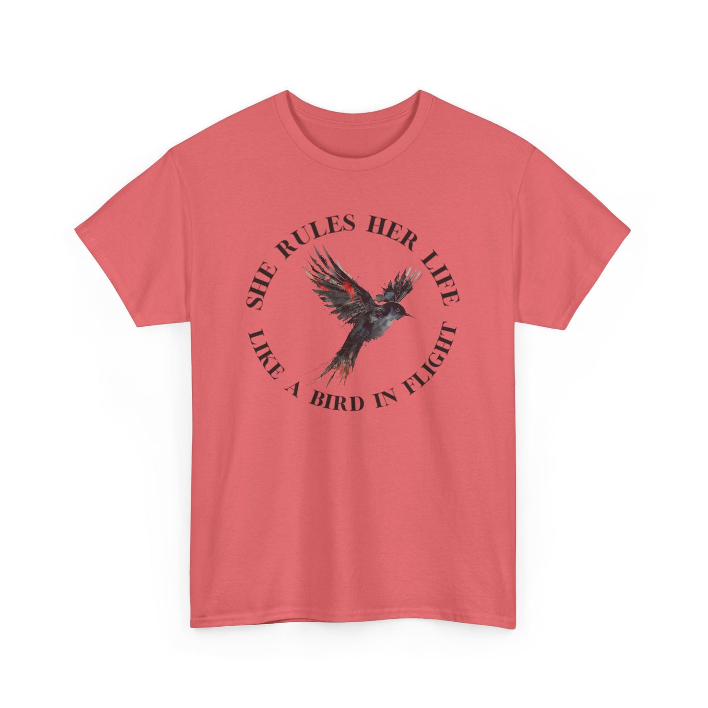 Lyrics Empowering Women's Quote Tee - "She Rules Her Life"