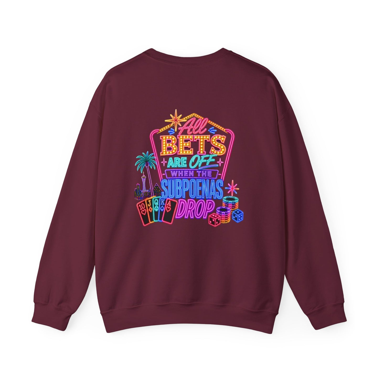 Sweatshirt — 'All Bets Are Off' Crime Con 26'