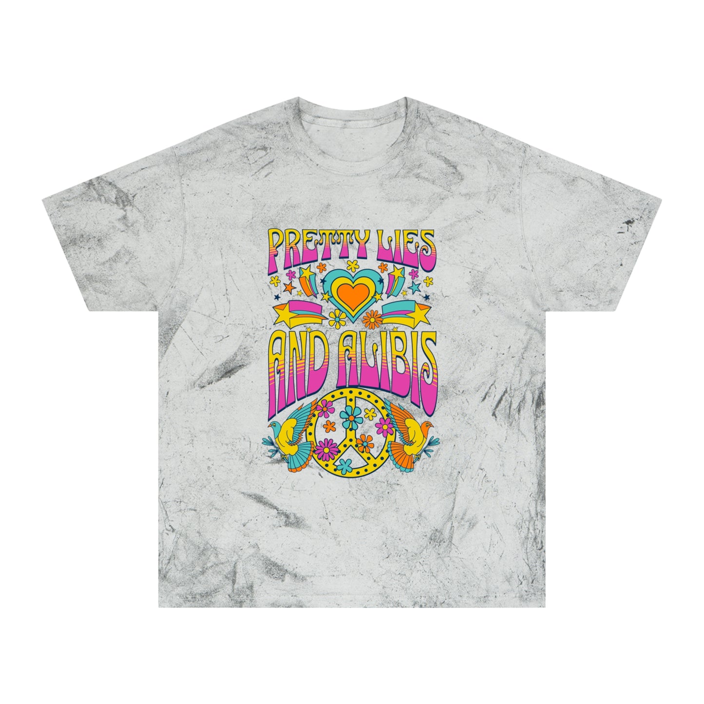 Hippie Unisex Color Blast T-Shirt