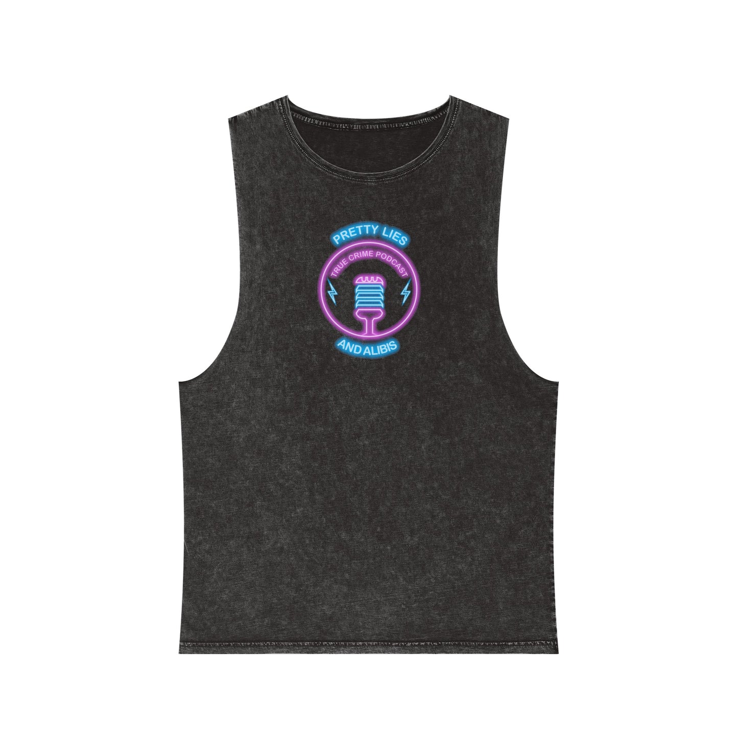 Logo Unisex Stonewash Tank Top