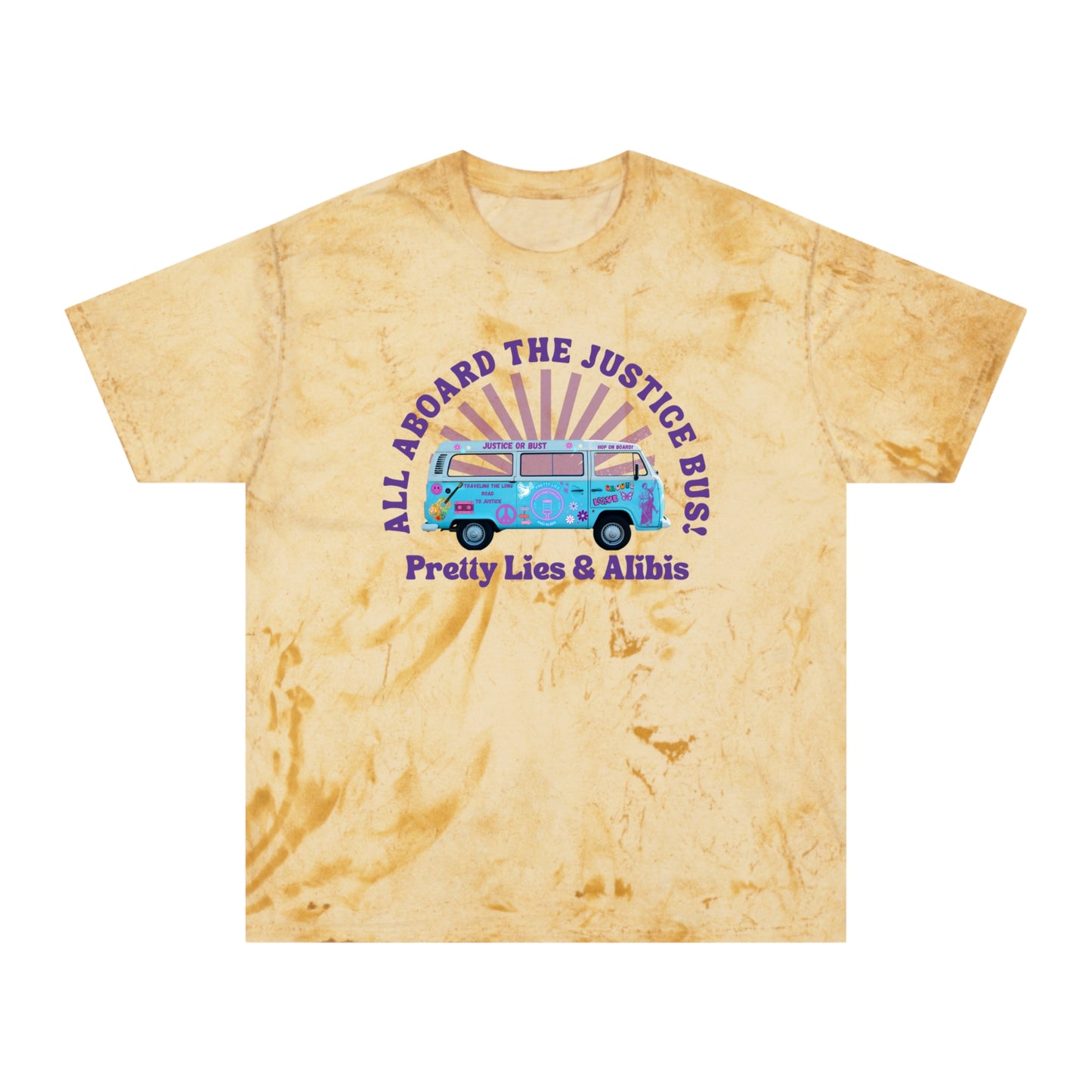 Justice Bus Unisex Color Blast T-Shirt