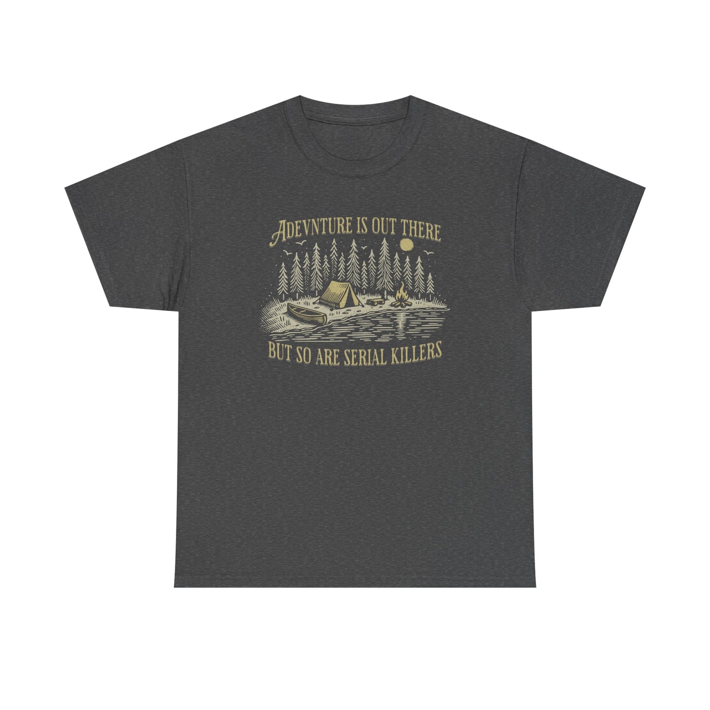 New! Adventure Is Out There Unisex Heavy Cotton Tee