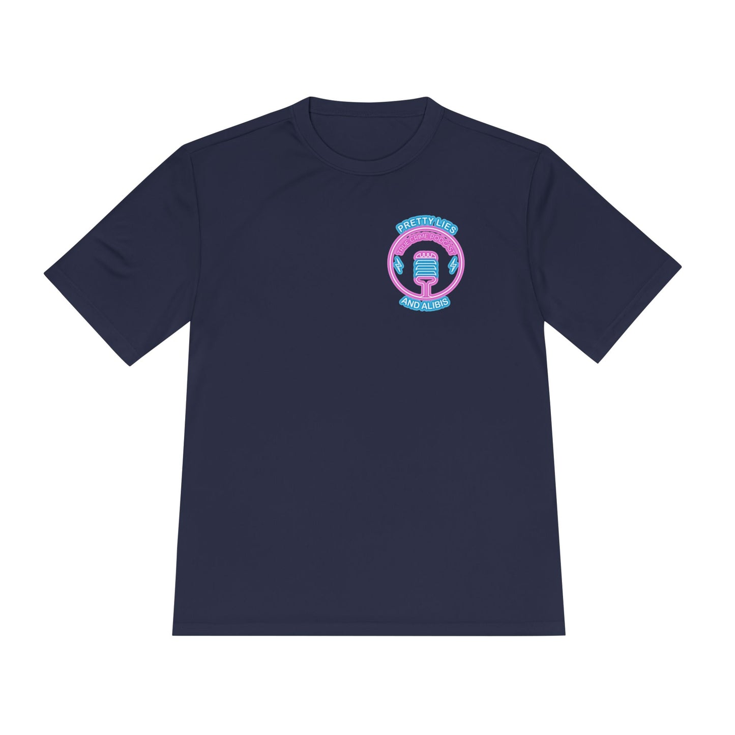 Moisture-Wicking Tee — "Stack Chips Not Charges" Crime Con 26'