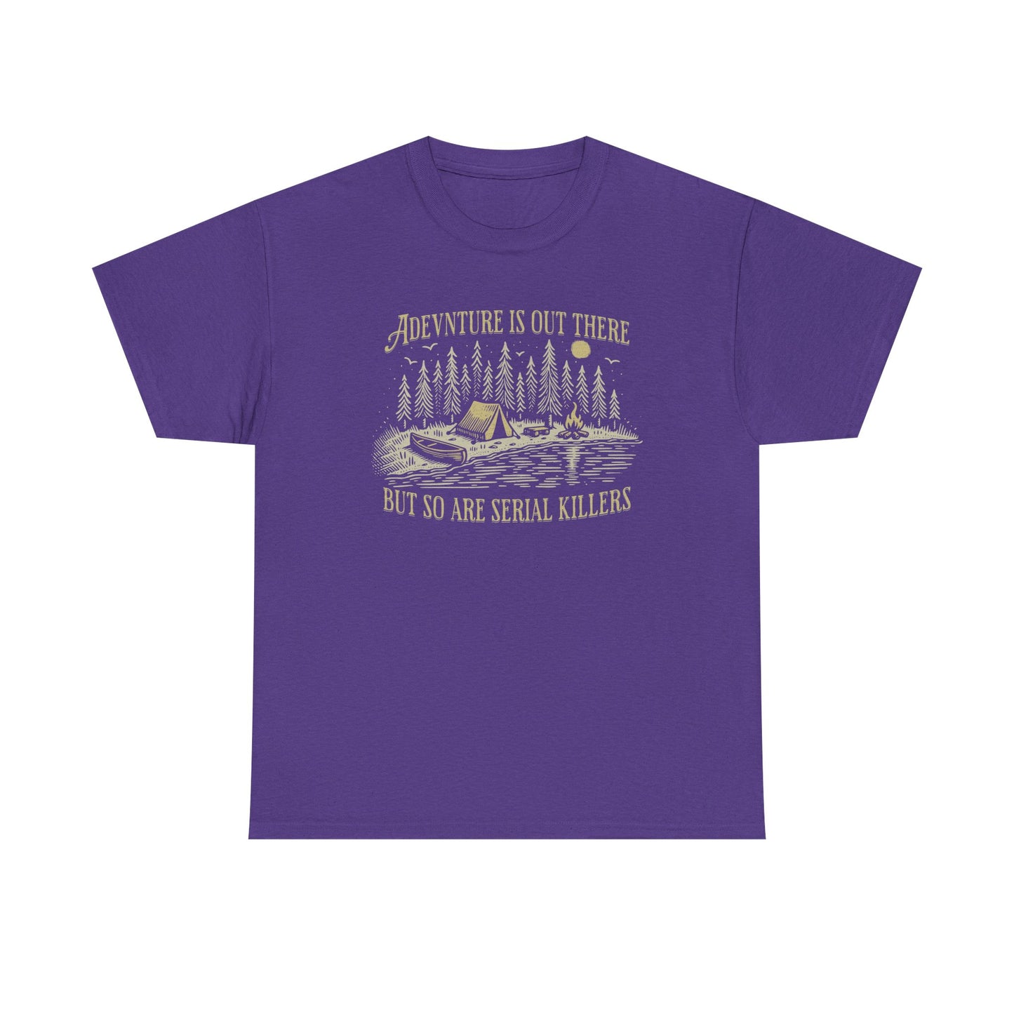 New! Adventure Is Out There Unisex Heavy Cotton Tee
