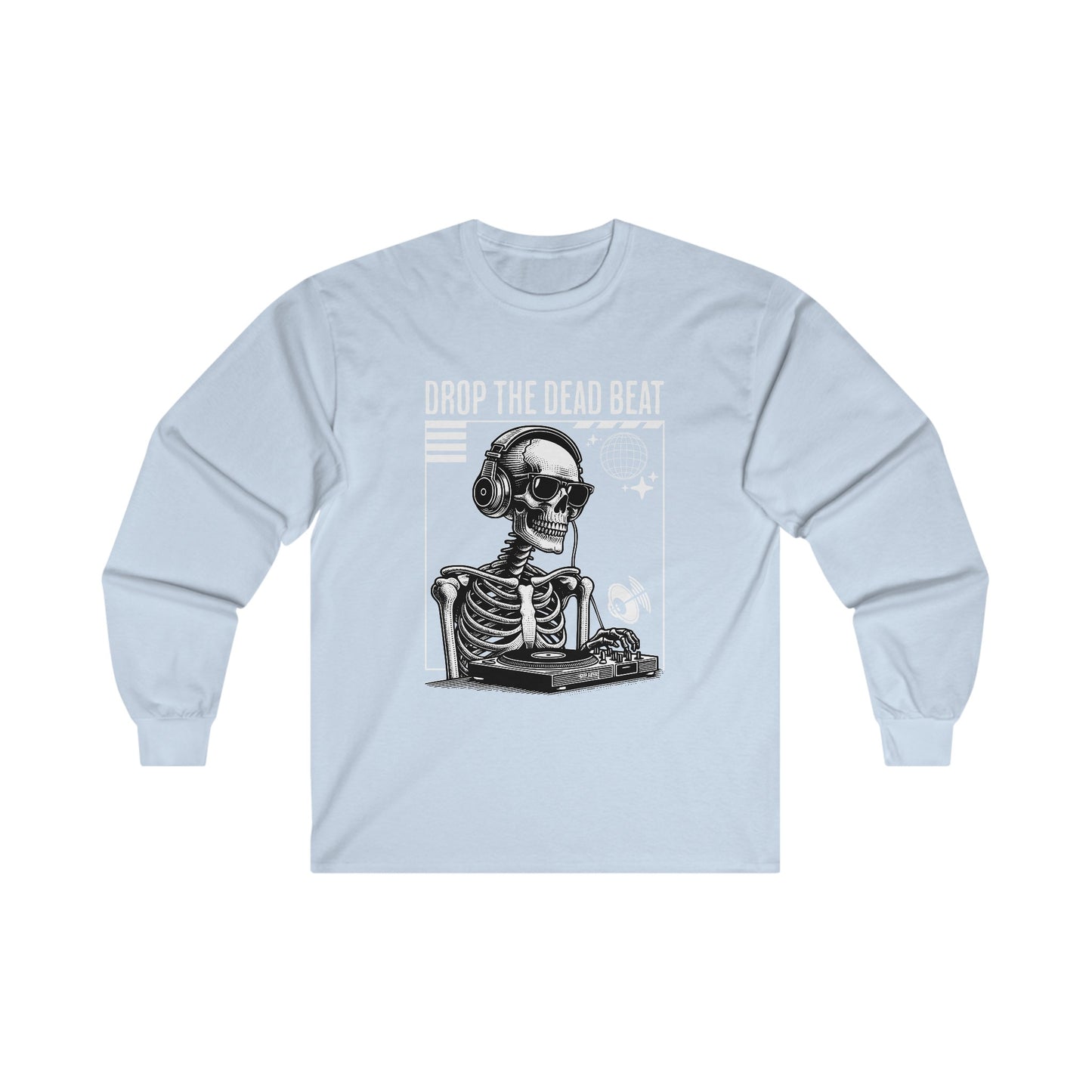 Halloween Drop The Dead Beat Unisex Ultra Cotton Long Sleeve Tee