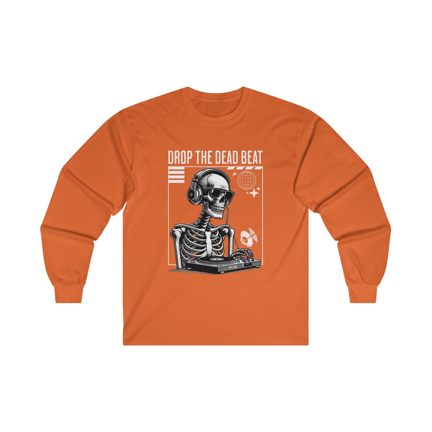 Halloween Drop The Dead Beat Unisex Ultra Cotton Long Sleeve Tee