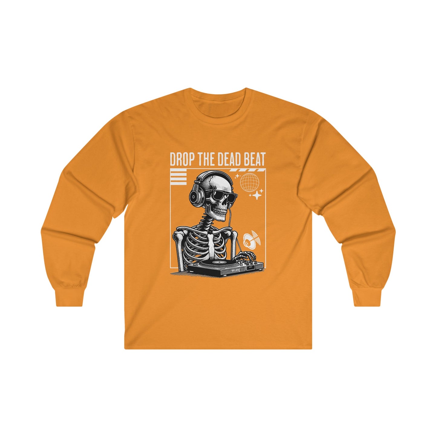 Halloween Drop The Dead Beat Unisex Ultra Cotton Long Sleeve Tee