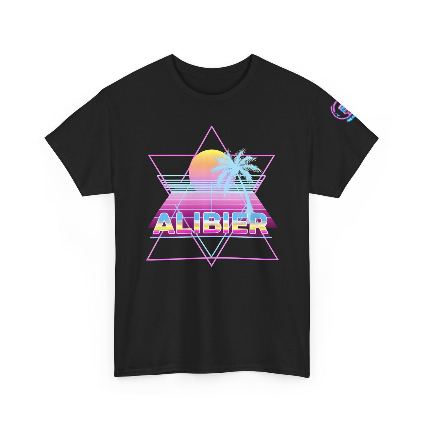 Retro Alibier Unisex Heavy Cotton Tee - ALIBIER